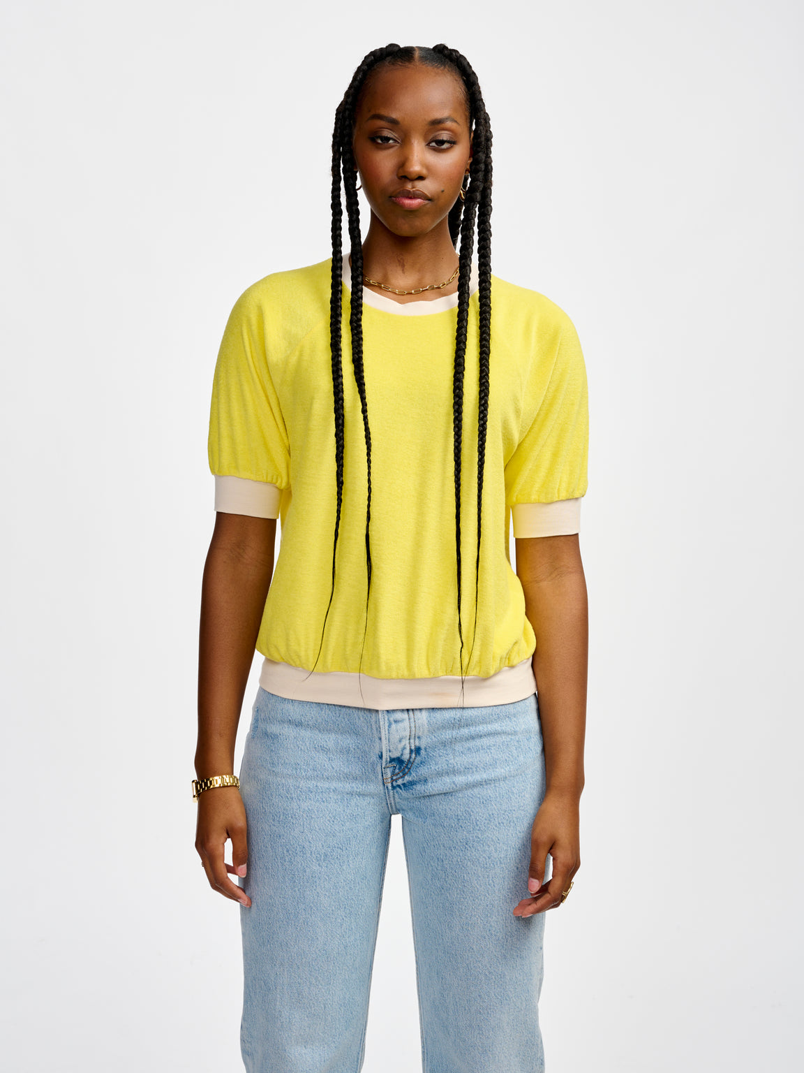Chila Sweatshirt - Yellow | Women Collection | Bellerose