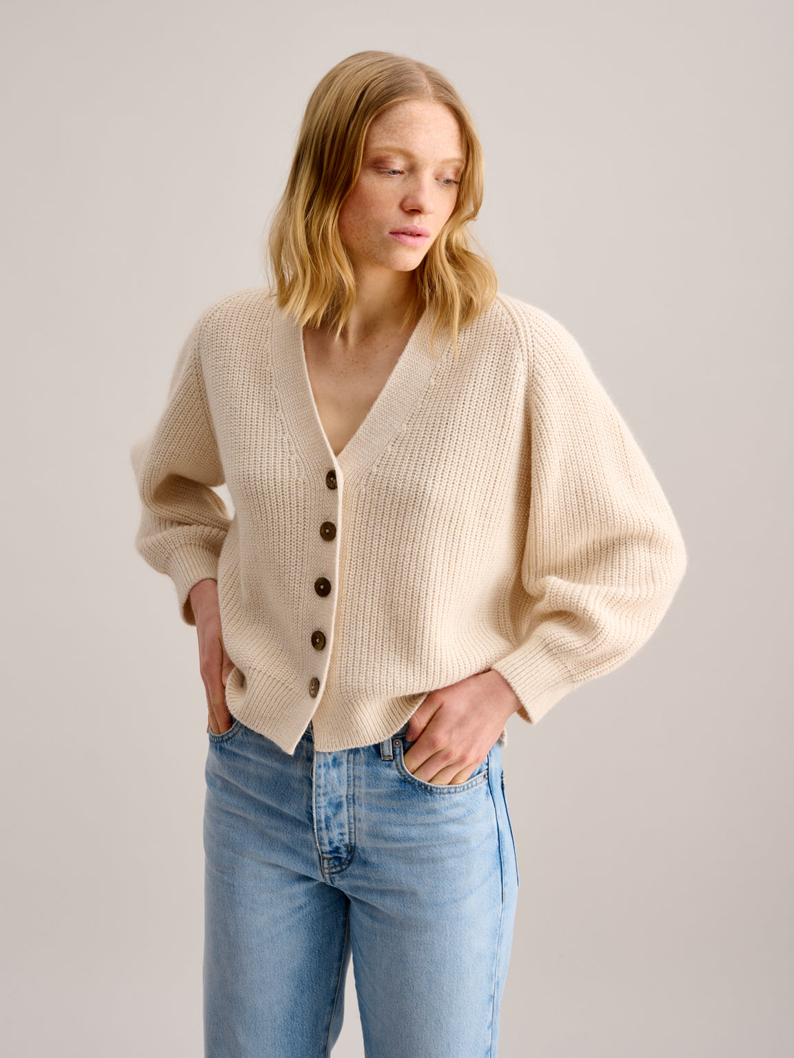 Dosany Cardigan - White | Women Collection | Bellerose