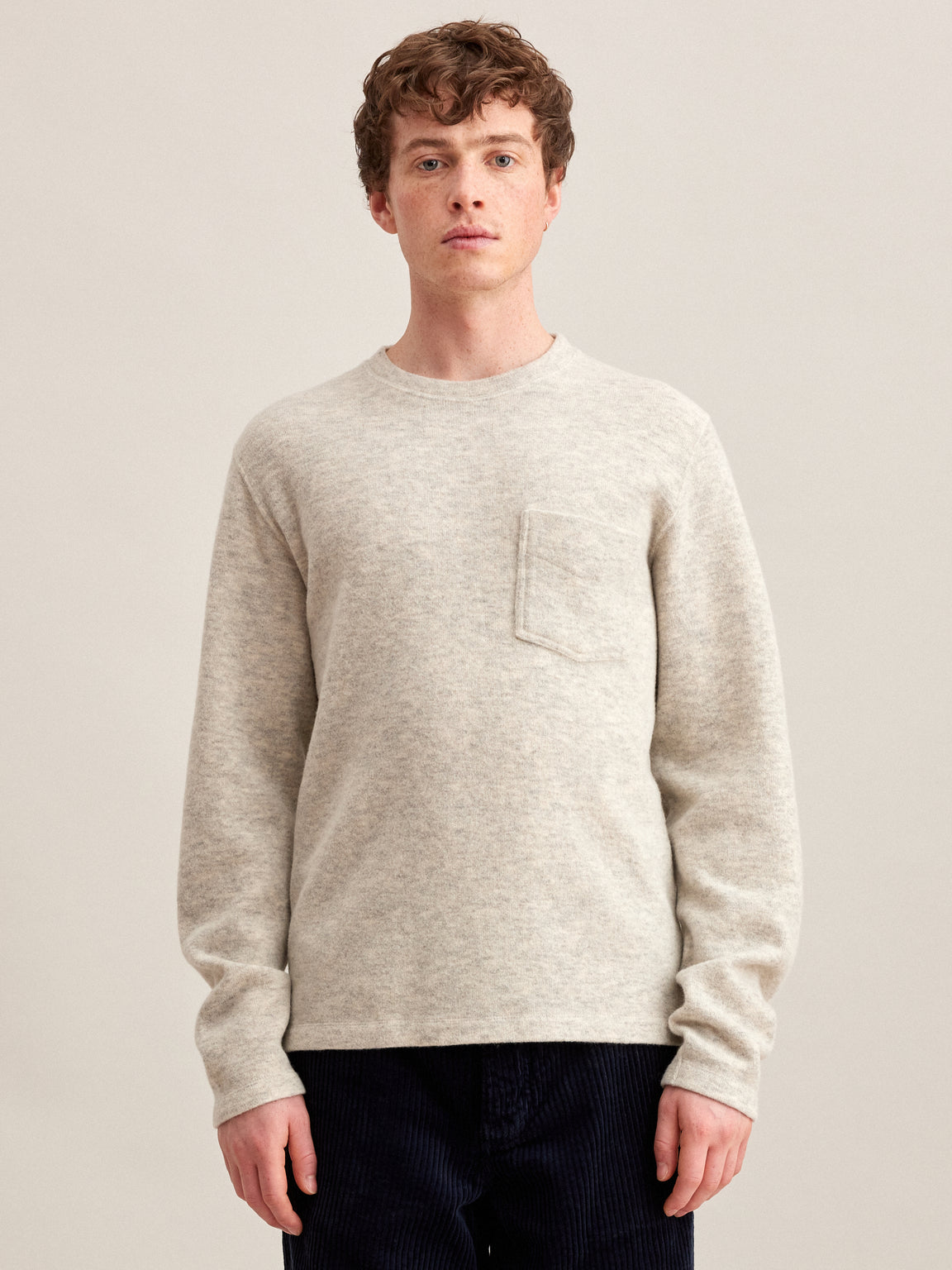 Velo Sweatshirt - Grey | Men Collection | Bellerose