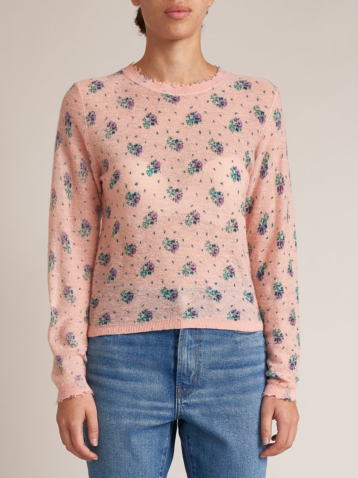 RYBBE  SWEATER ROSE