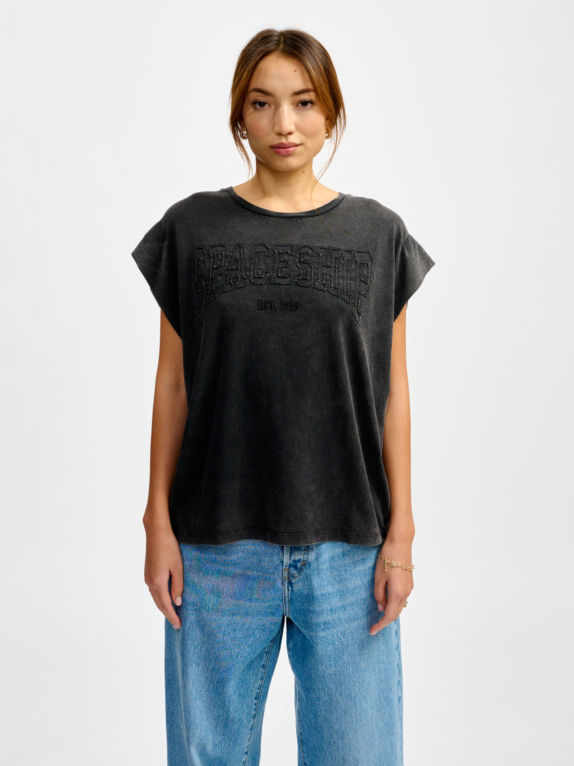 Vice T-shirt - Black | Women Collection | Bellerose