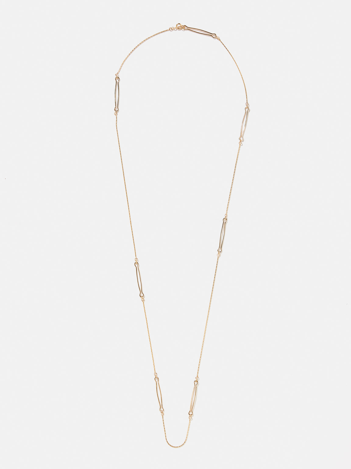 HELENA ROHNER | FINE GOLD PLATED BRASS LINKS LONG NECKLACE GOLD