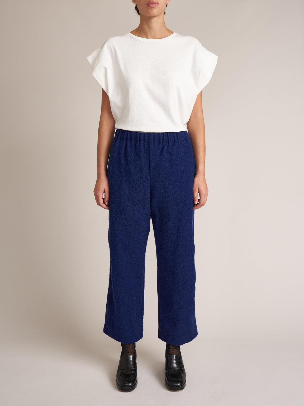 SARAHWEAR | SOMMELIER RELAXED PANTS BLUE