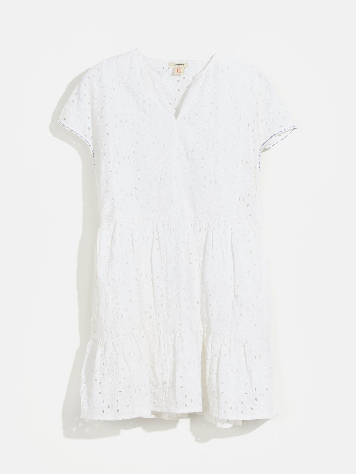 Robe Amuleh - Blanc | Collection Filles | Bellerose