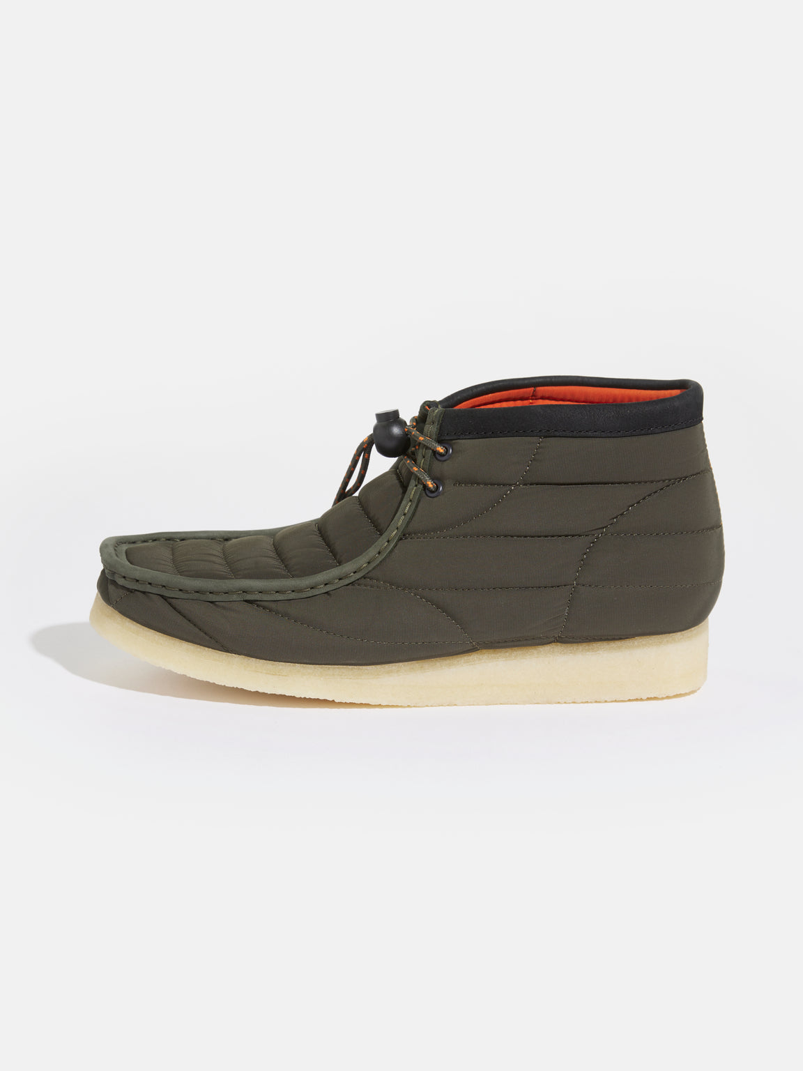CLARKS | WALLABEE PUFF ANKLE BOOTS FOR MEN KAKI