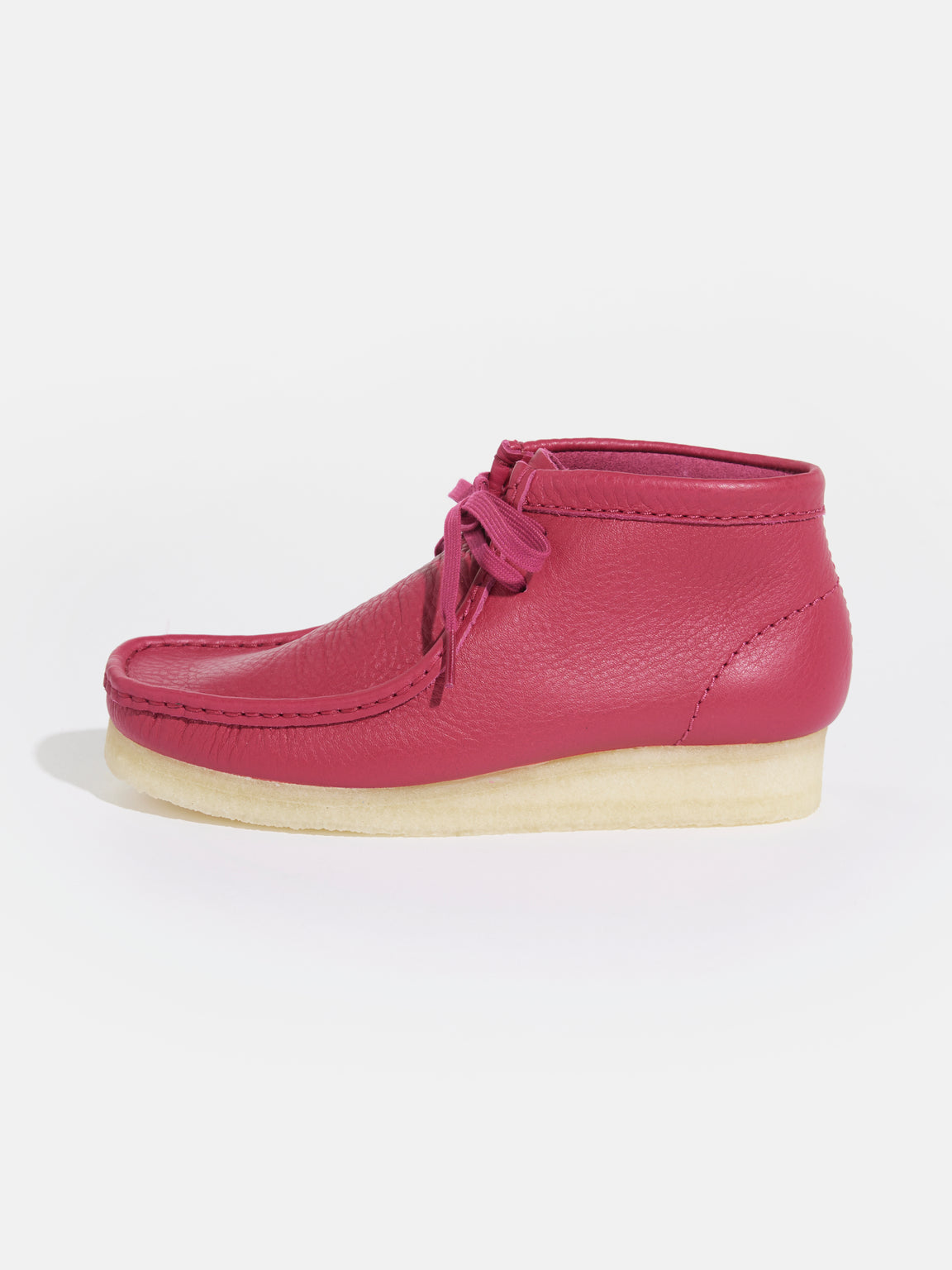 CLARKS | WALLABEE BOOTS FOR WOMEN BERRY