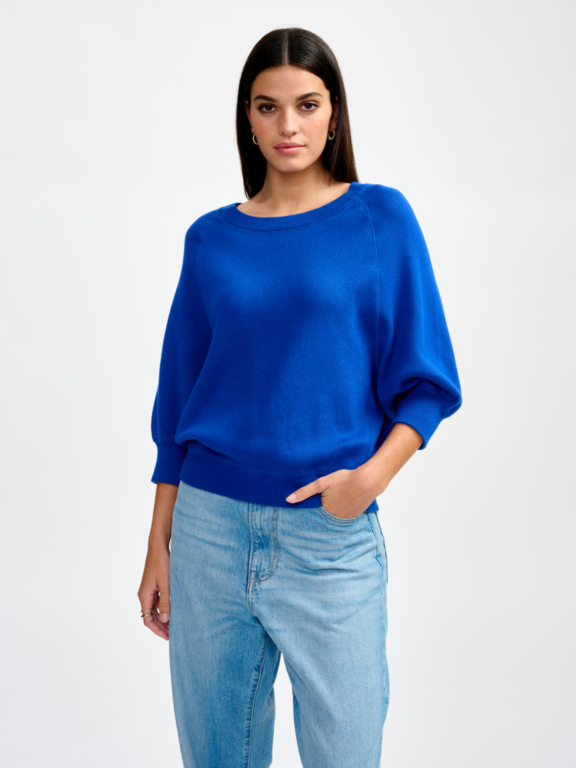 Anglet Sweater - Blue | Women Collection | Bellerose