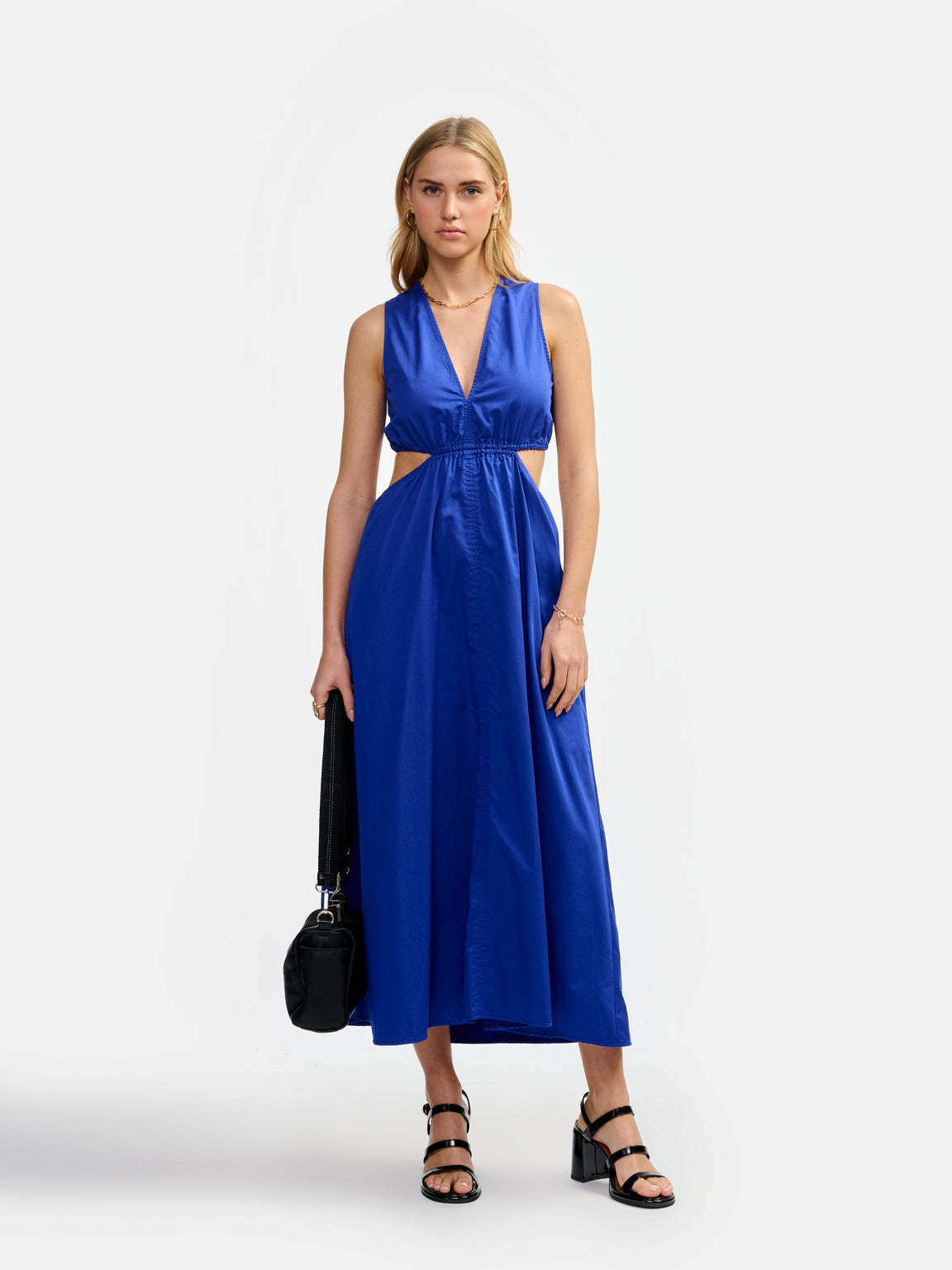Amsa Dress - Blauw | Vrouwencollectie | Bellerose