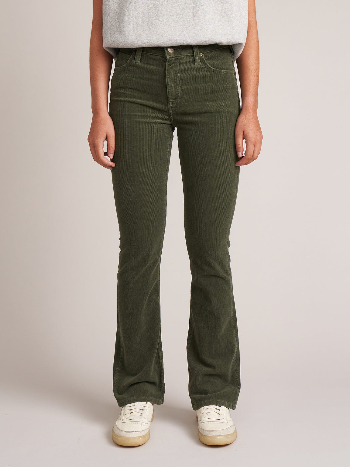 LEE | BREESE BOOT CORDUROY JEANS FOR WOMEN OLIVE
