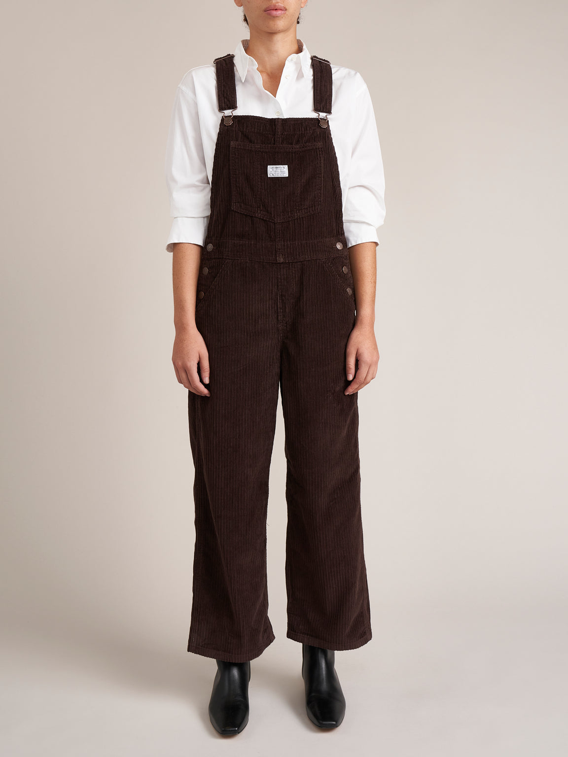 LEVI'S® | BAGGY OVERALL FOR WOMEN BROWN