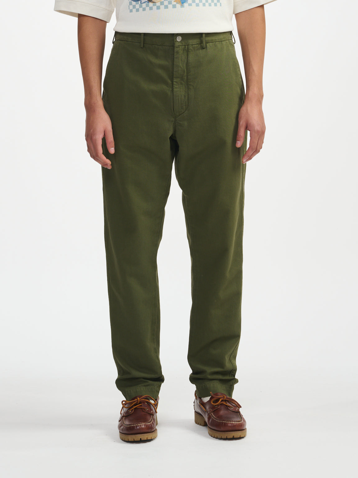 Payn Trousers - Green | Men Collection | Bellerose