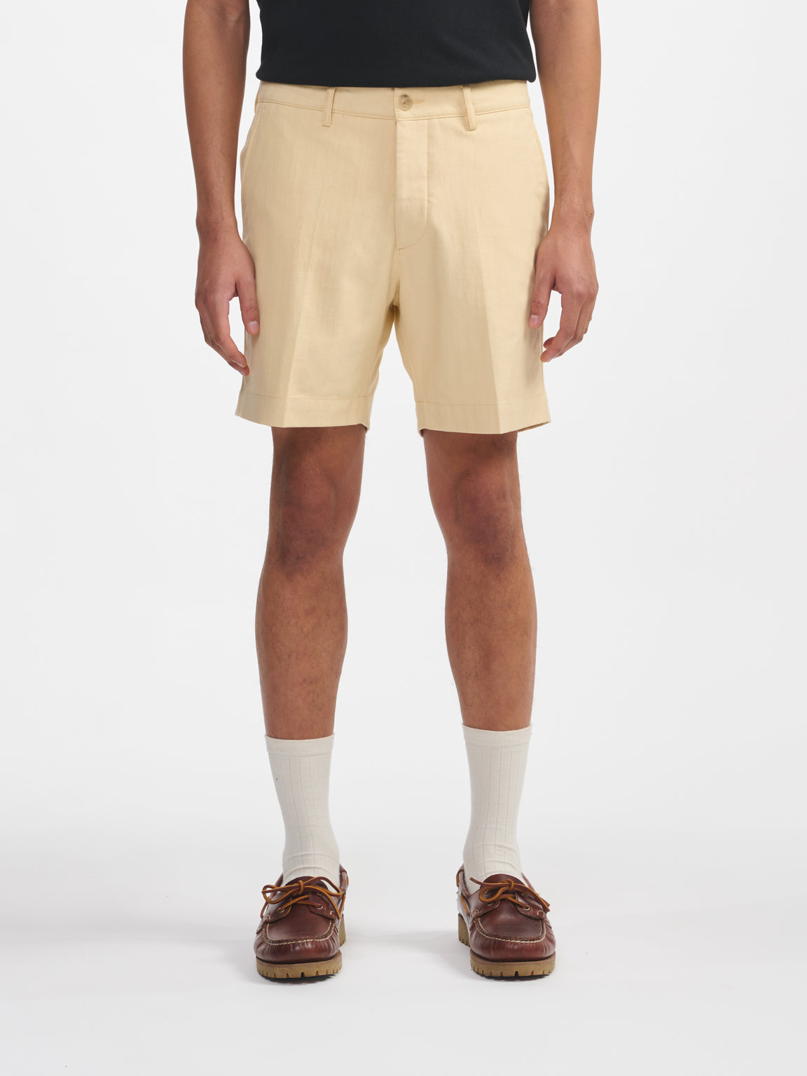 Sequoi Shorts - Beige | Men Collection | Bellerose