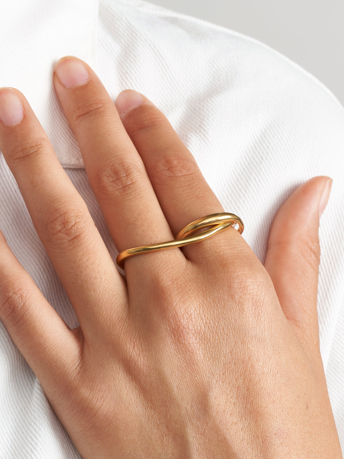 TEN | DOUBLE RING GOLD