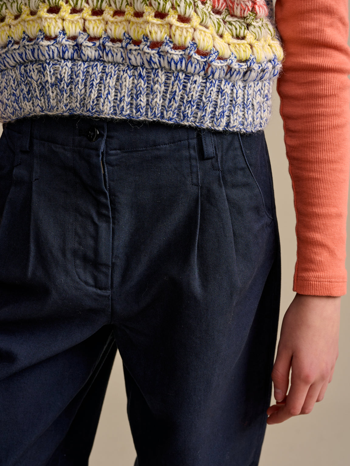 Pantalon Vicky - Bleu | Collection Filles | Bellerose