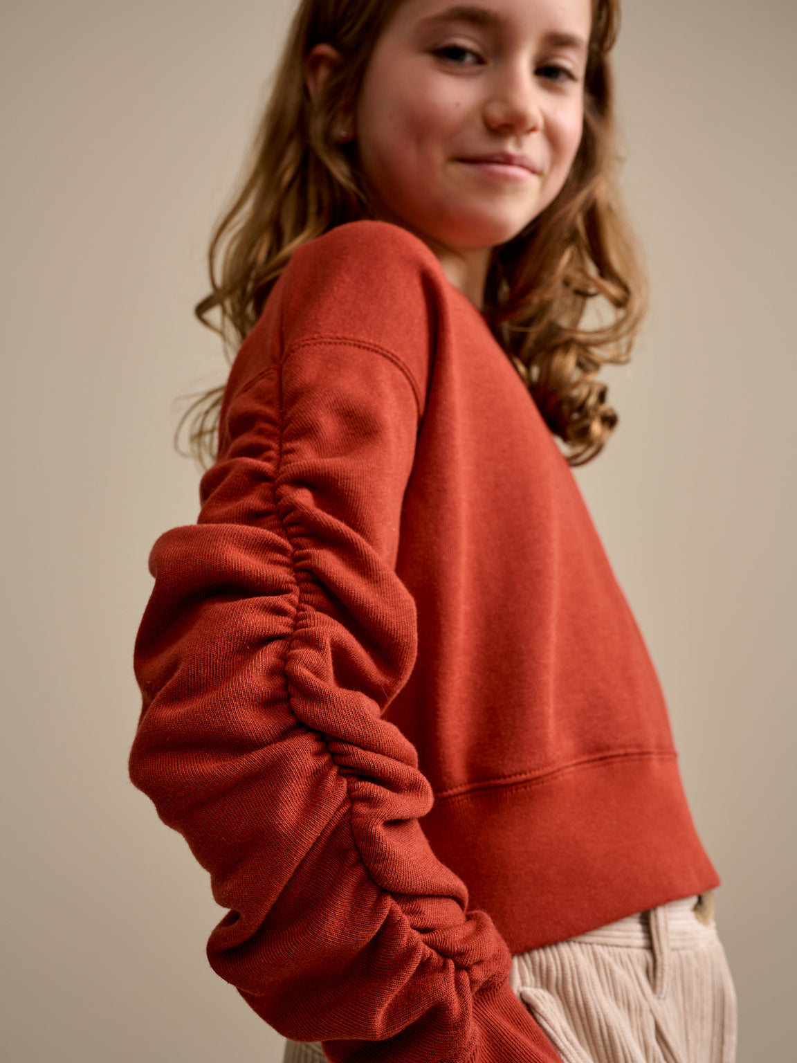 Fazi Sweatshirt - Red | Girls Collection | Bellerose