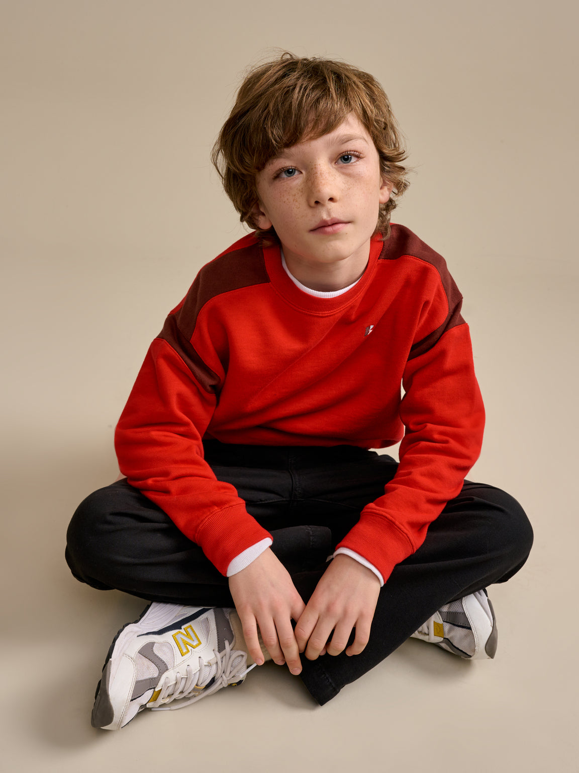 Fargol Sweatshirt - Red | Boys Collection | Bellerose