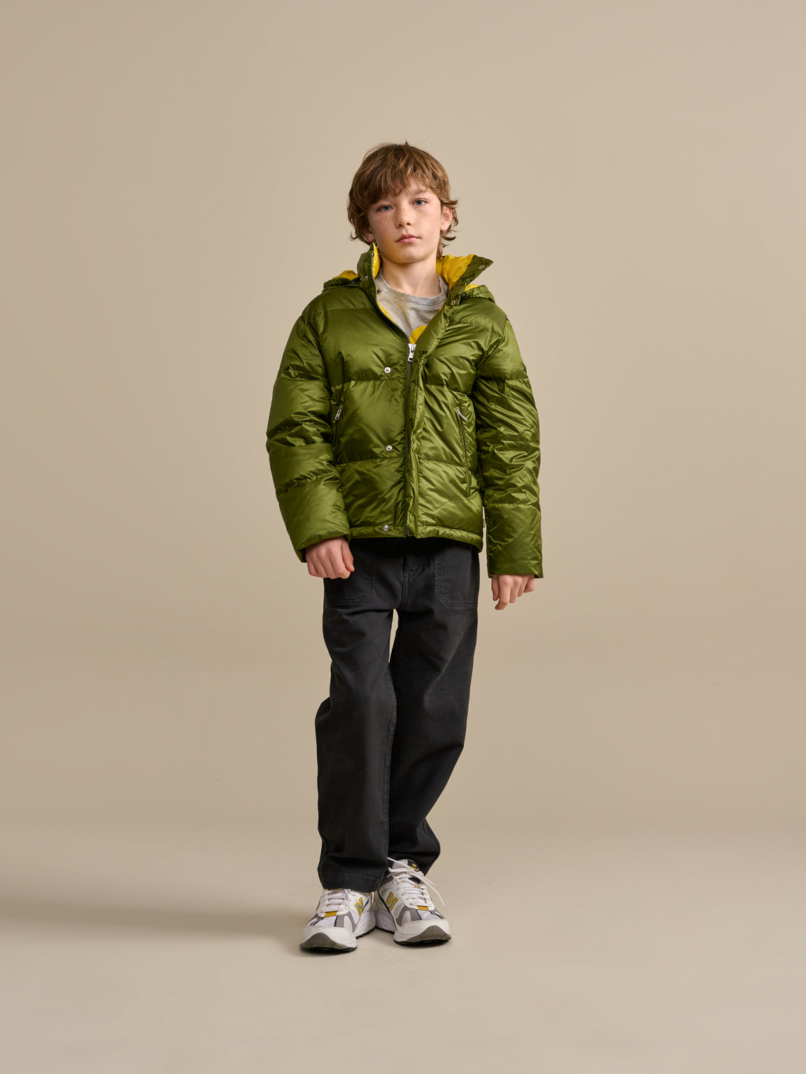 Harison Puffer Jacket - Green | Boys Collection | Bellerose