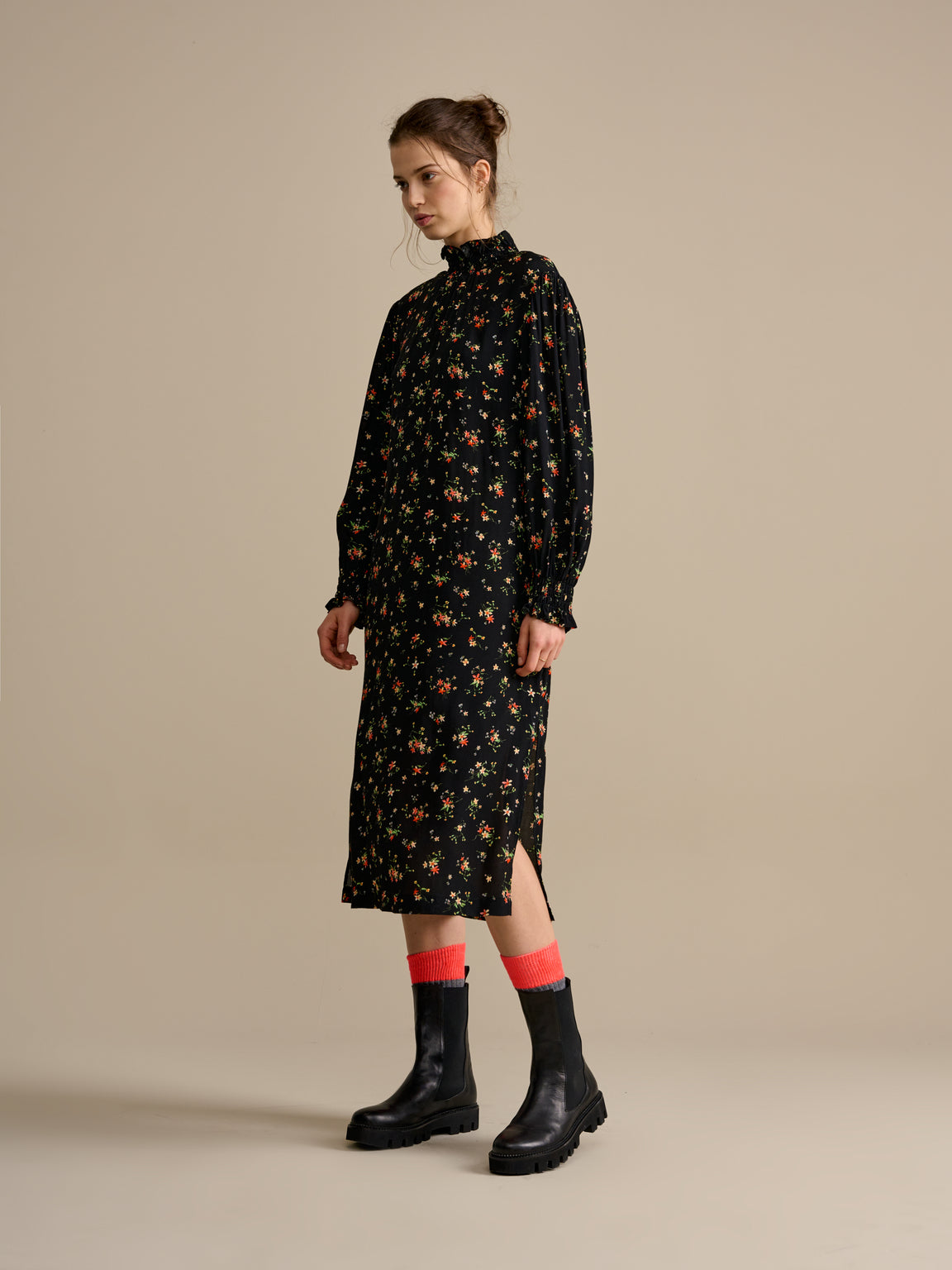 Hanae Dress - Black | Women Collection | Bellerose