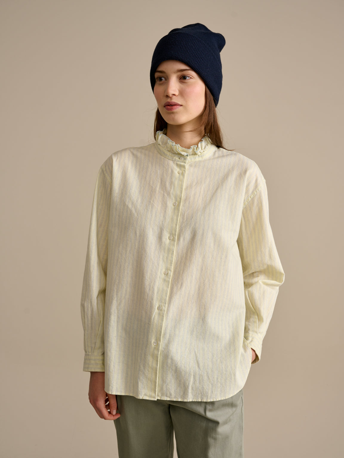 Greta Shirt - Yellow | Women Collection | Bellerose