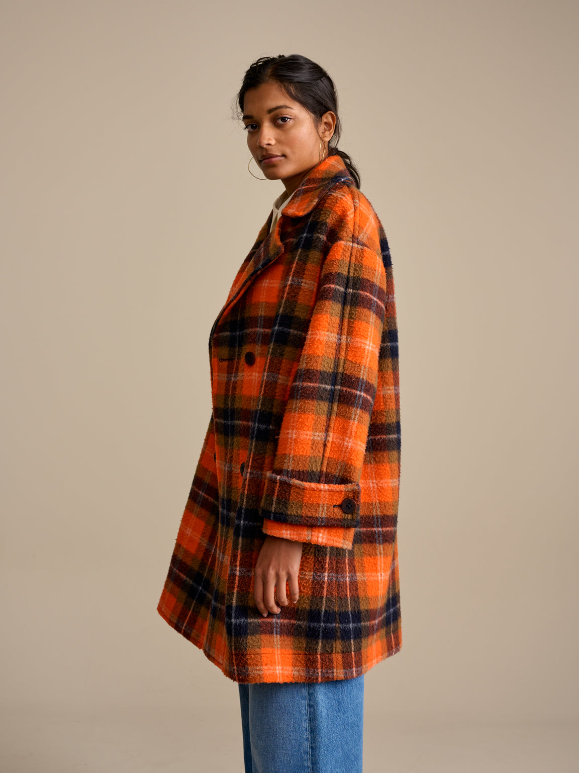 Vaclav Coat - Orange | Women Collection | Bellerose
