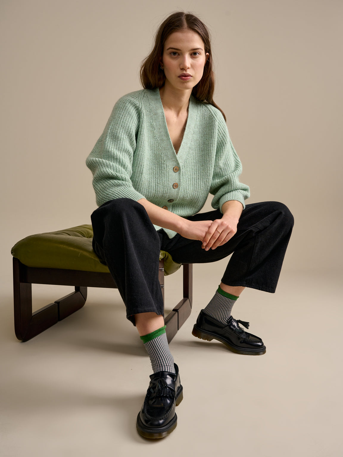Dosany Sweater - Groen | Vrouwencollectie | Bellerose