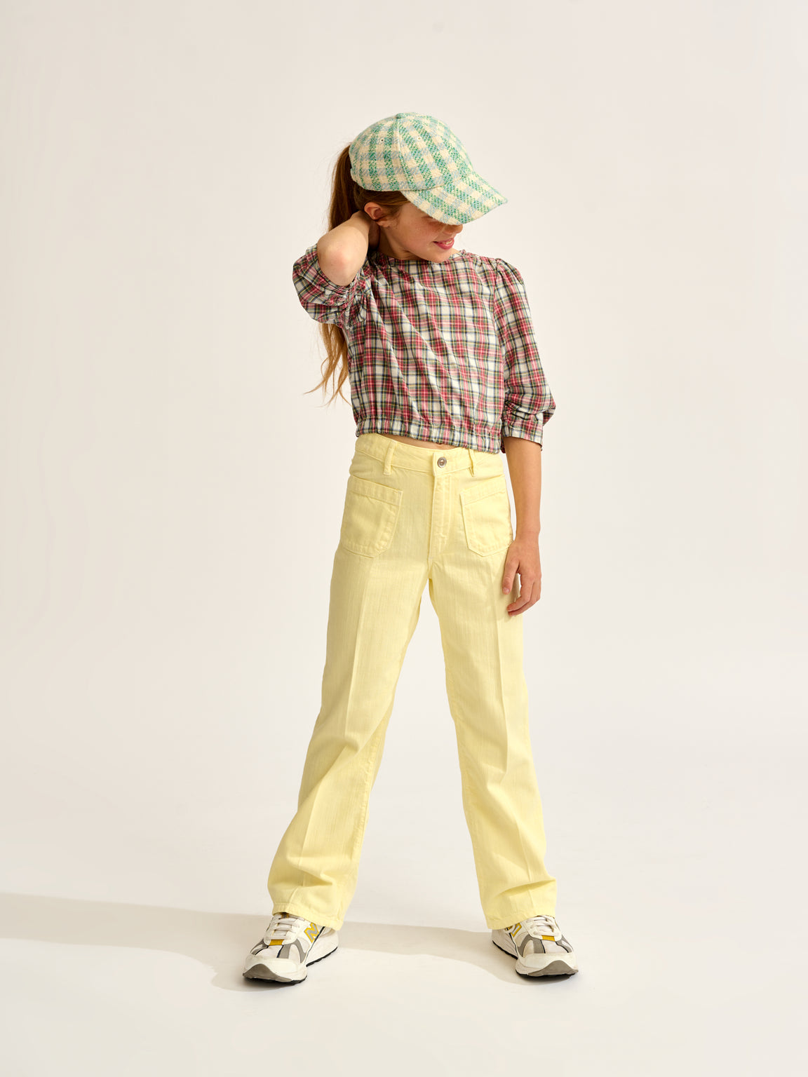 Pepy Trousers - Beige | Girls Collection | Bellerose