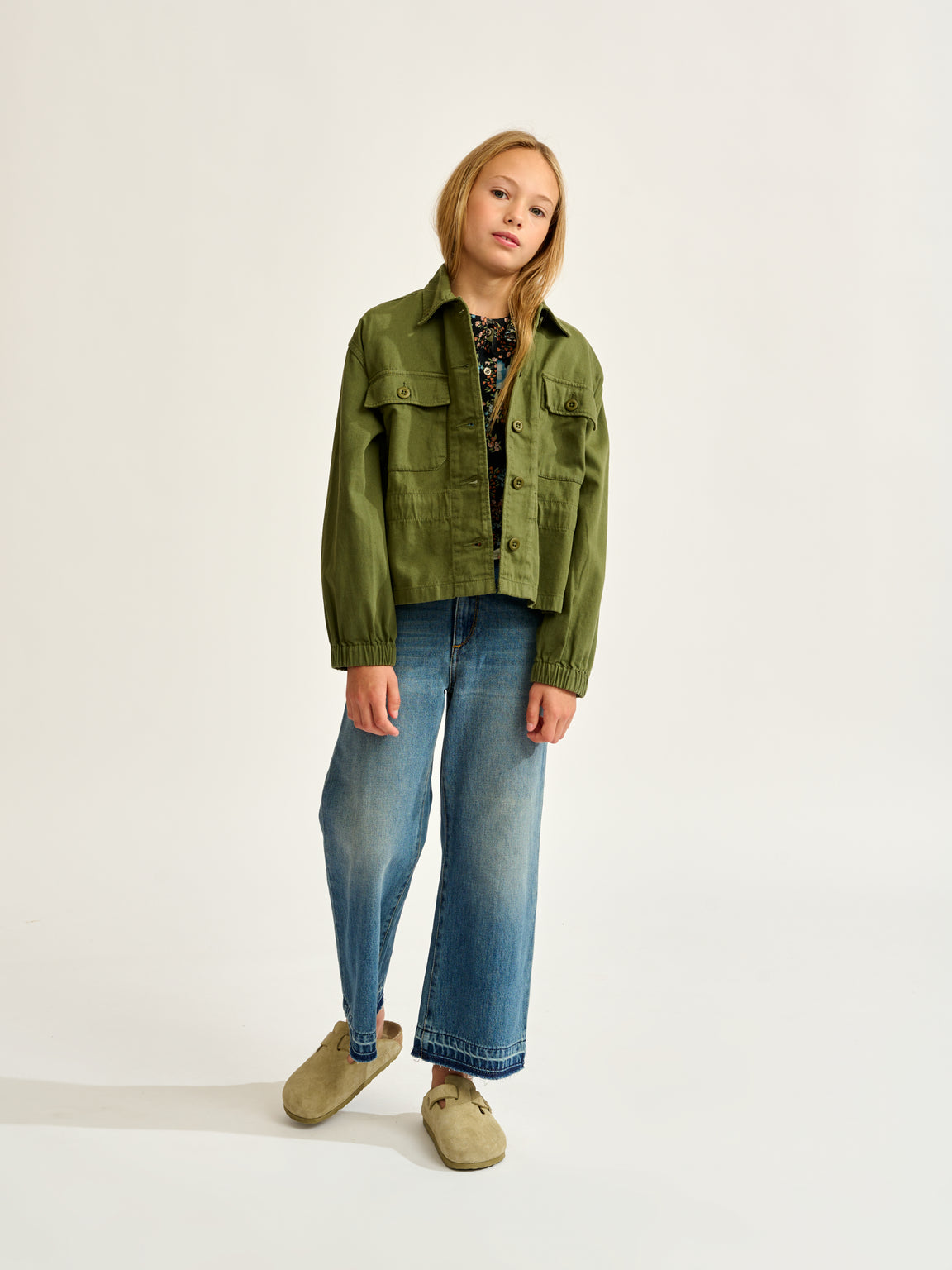 Wazucar Overhemd - Groen | Meisjescollectie | Bellerose
