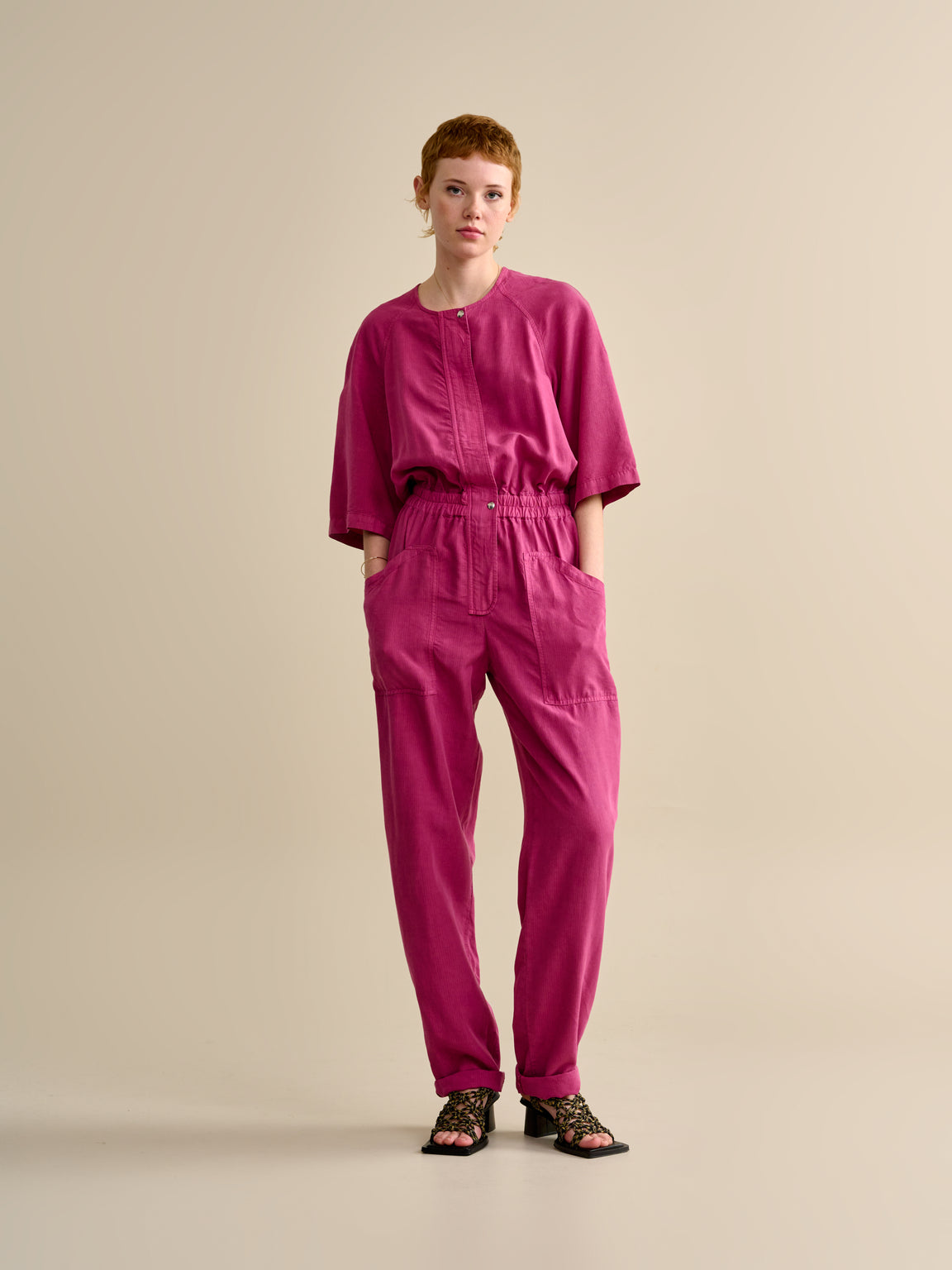 Vedett Overalls - Pink | Women Collection | Bellerose