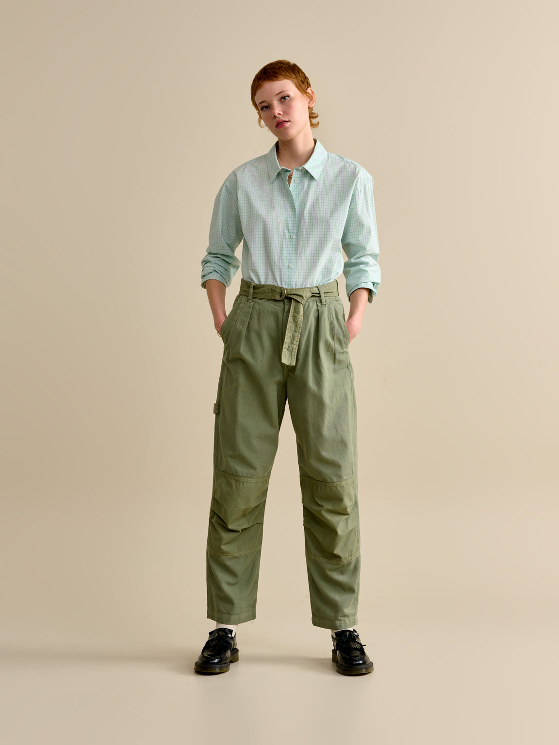 Pantalon Pierrot - Vert | Collection Femmes | Bellerose