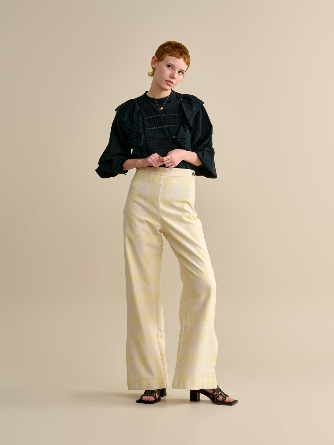 Pantalon Davy - Jaune | Collection Femmes | Bellerose