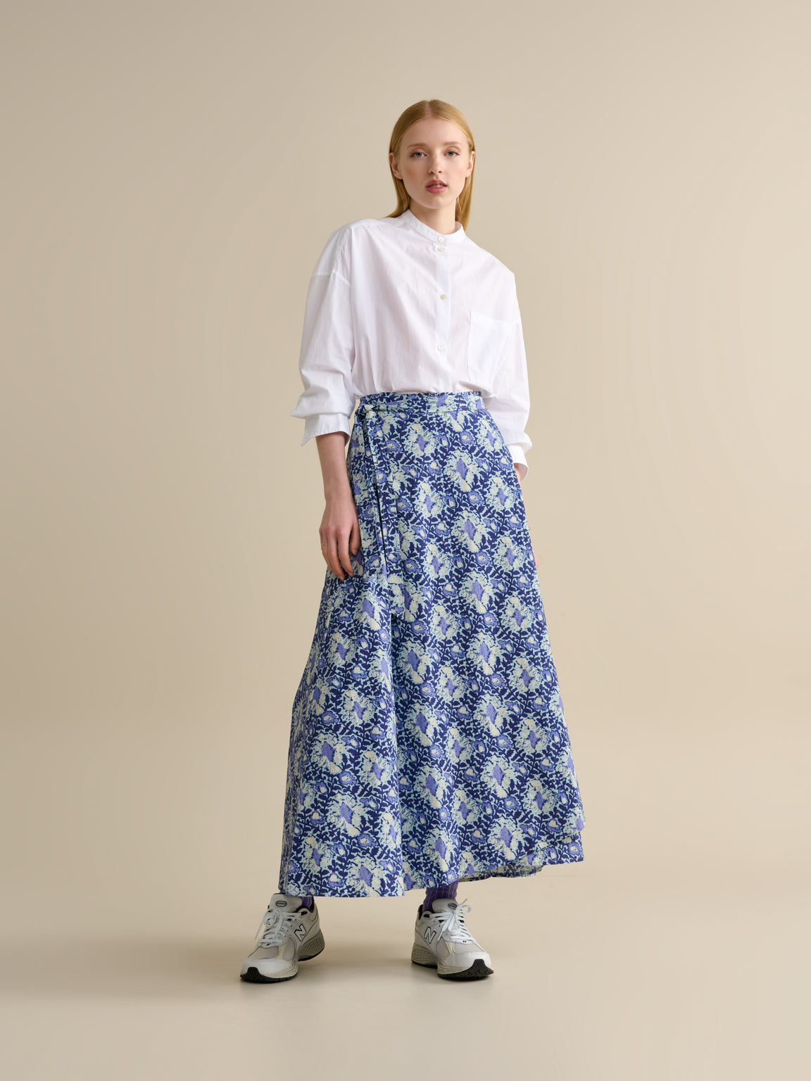 Ilse Skirt - Blue | Women Collection | Bellerose