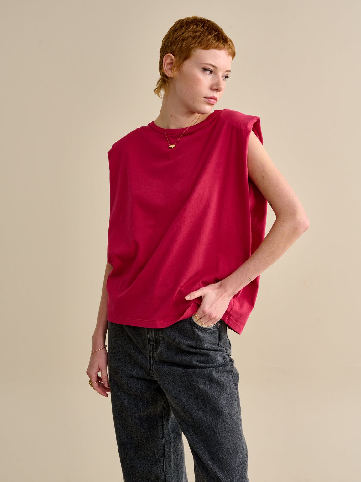 T-shirt Vice - Rose | Collection Femmes | Bellerose