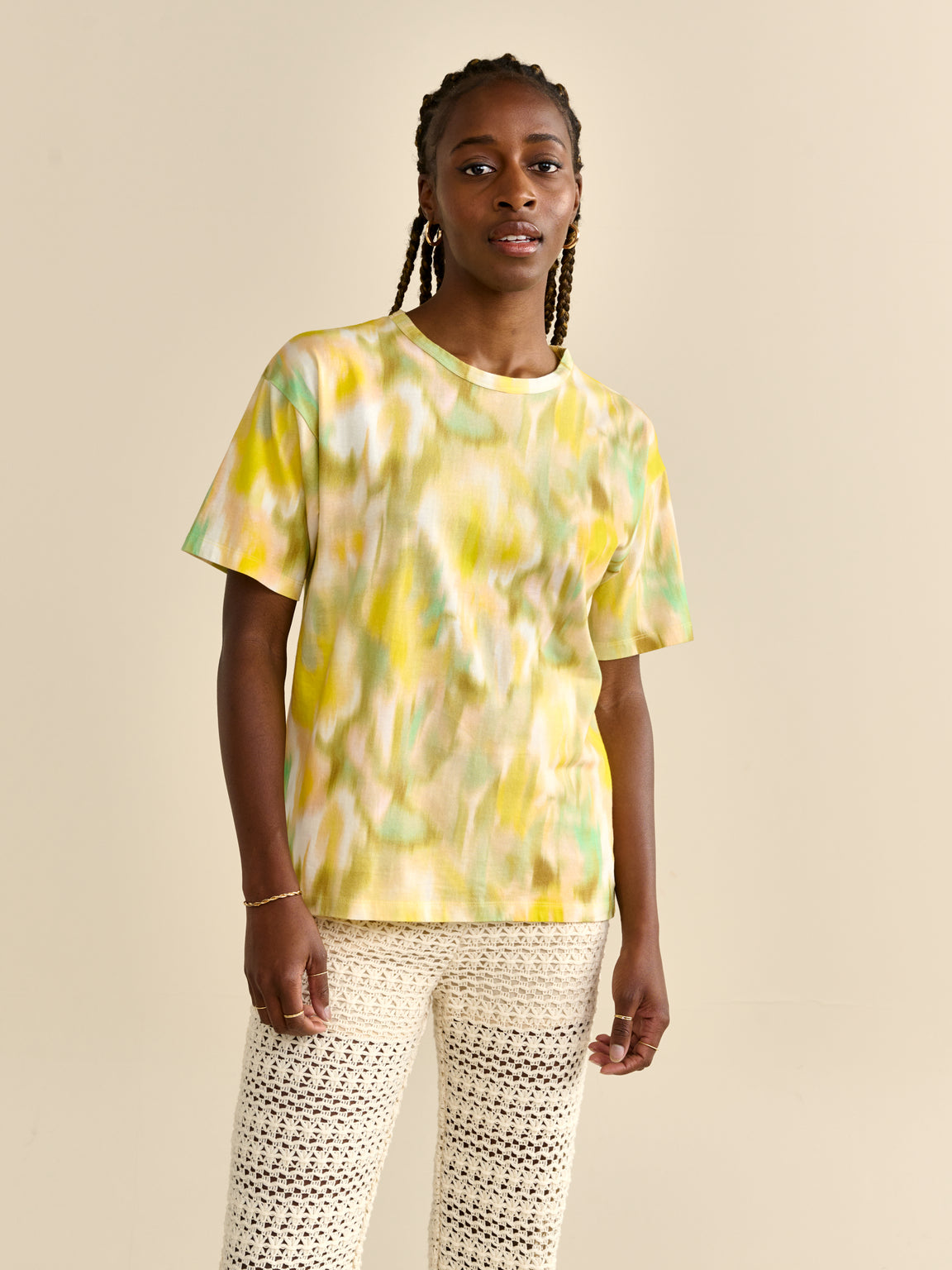T-shirt Hixa - Jaune | Collection Femmes | Bellerose