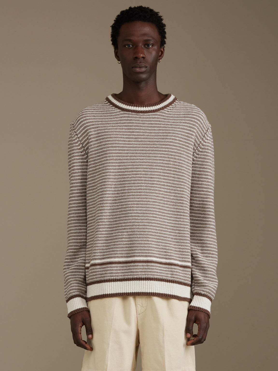 Noppy Sweater - Brown | Men Collection | Bellerose